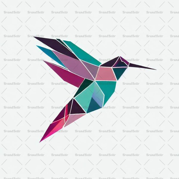 Geometrischer Kolibri